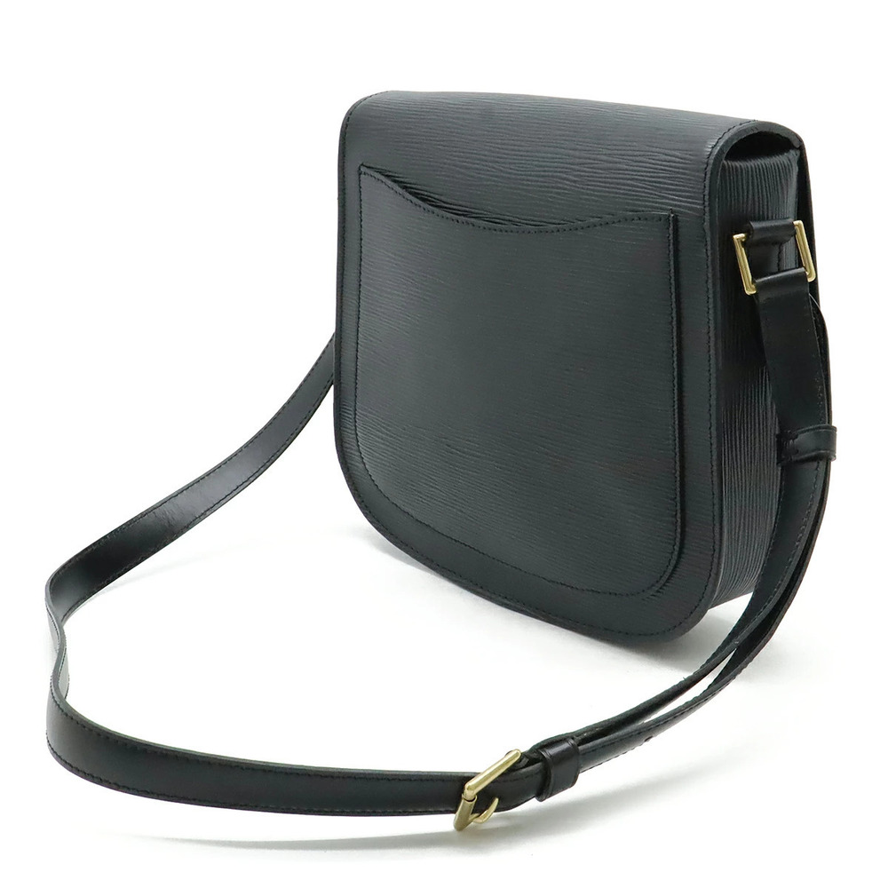 Louis Vuitton Pochette Noir Saint Crossbody Bag Shoulder Epi Cloud Leather Black